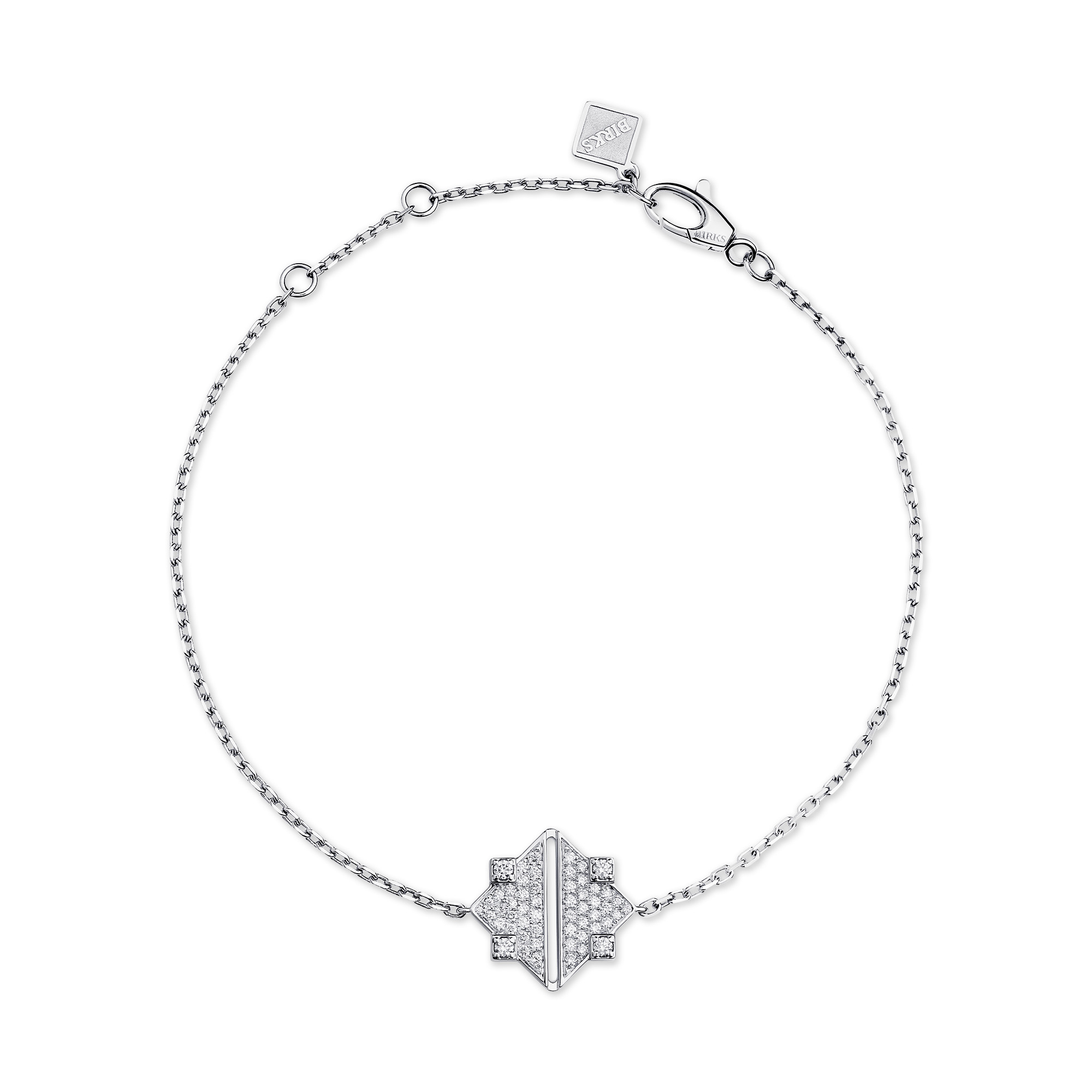 White Gold and Diamond Bracelet | Birks Muse